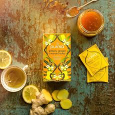 PUKKA Lemon, Ginger & Manuka Honey