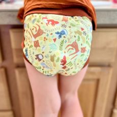 Smart Bottoms PULL-ON diaper MEDIUM Deer Friends