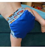 Smart Bottoms PULL-ON diaper SMALL Dirt Life