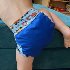 Smart Bottoms PULL-ON diaper SMALL Dirt Life